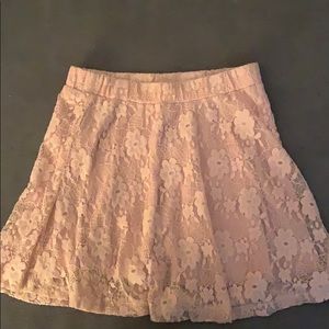 High waisted floral skirt Size small